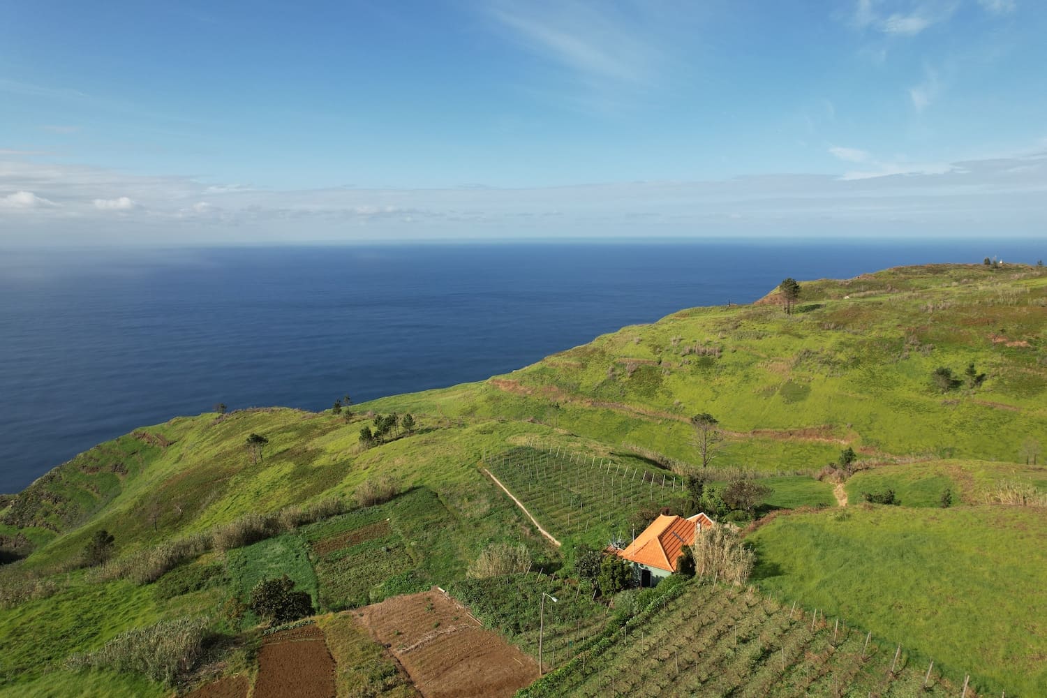 Surrounding country side and sea views