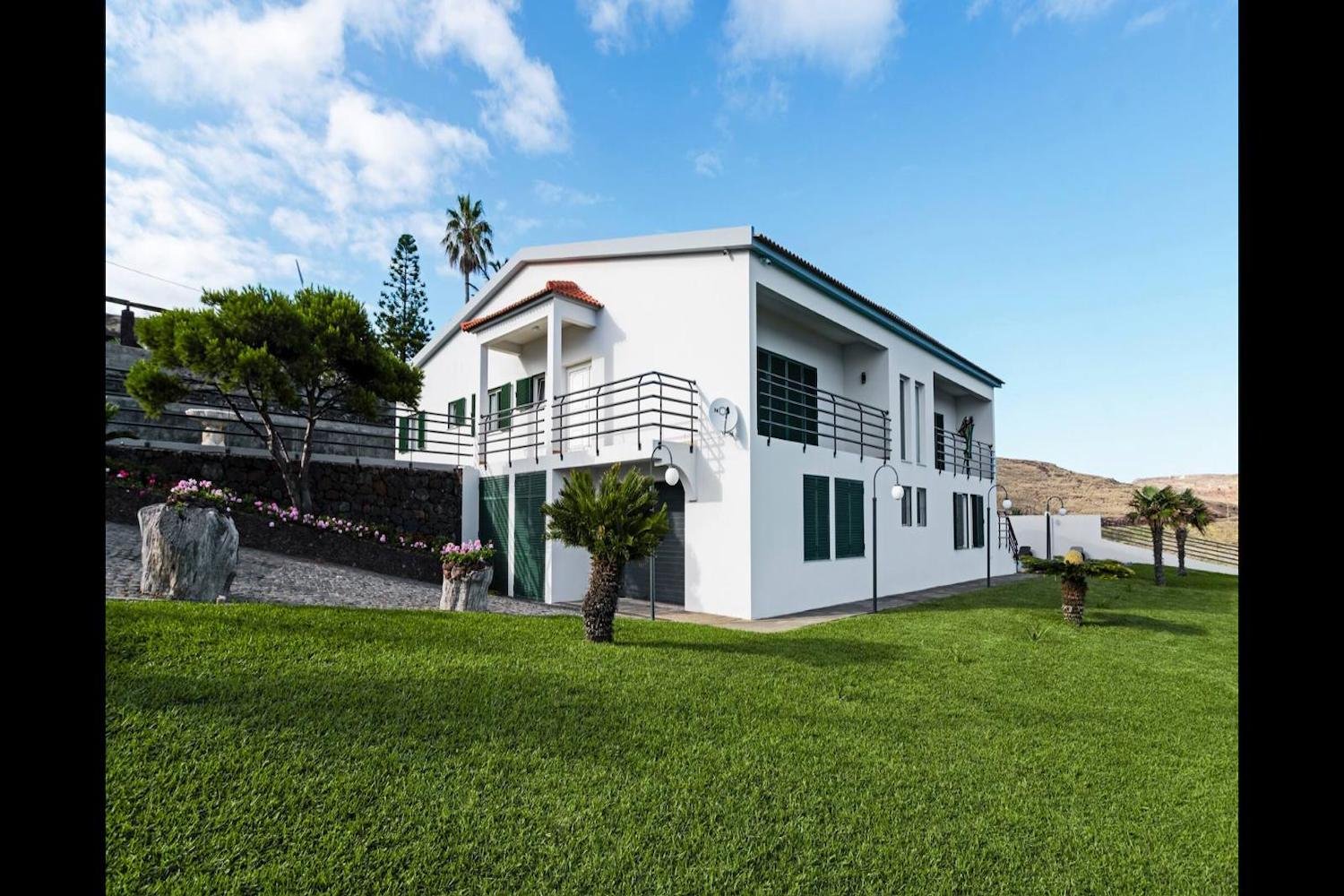 Front facade of the house