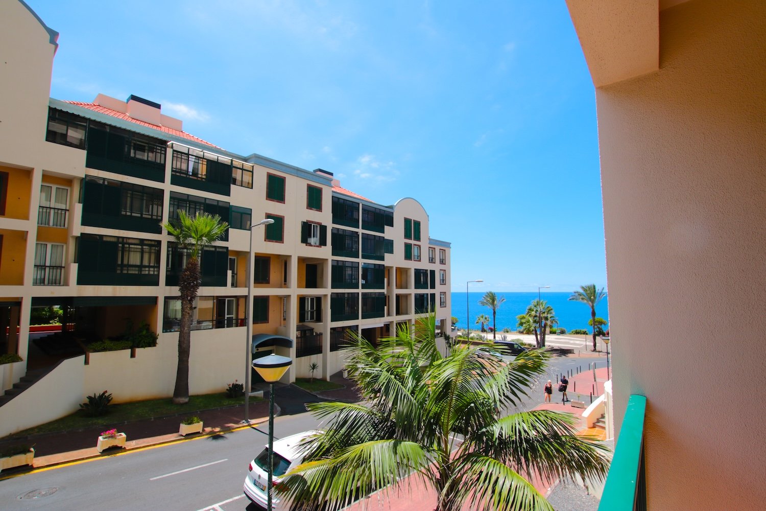 View from the veranda of the sea and the surroundings