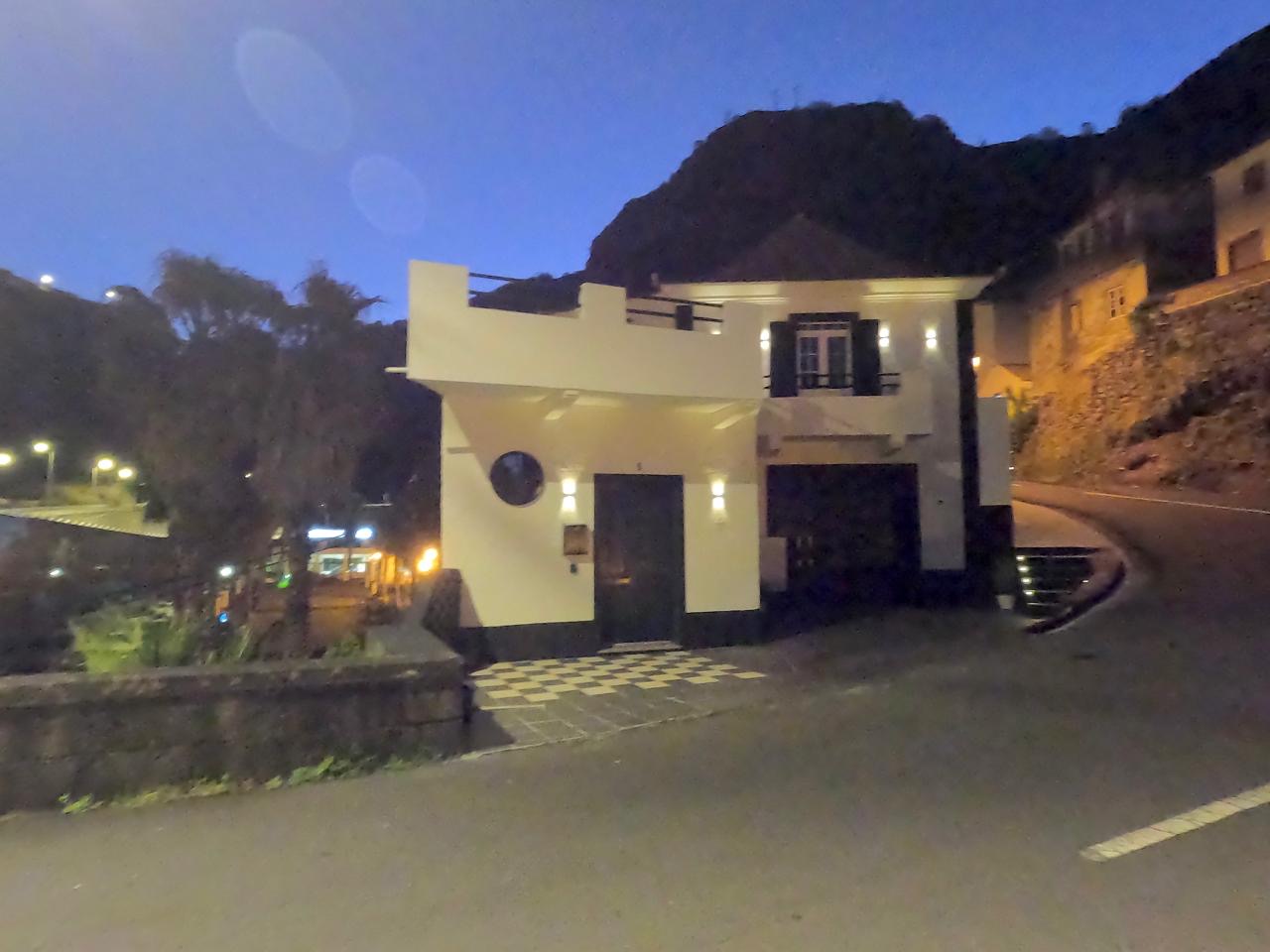 Facade of the property