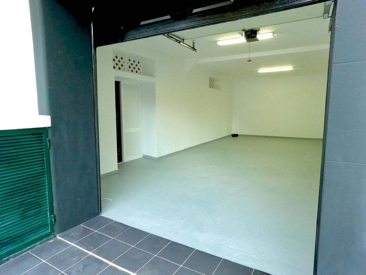 Garage of the property
